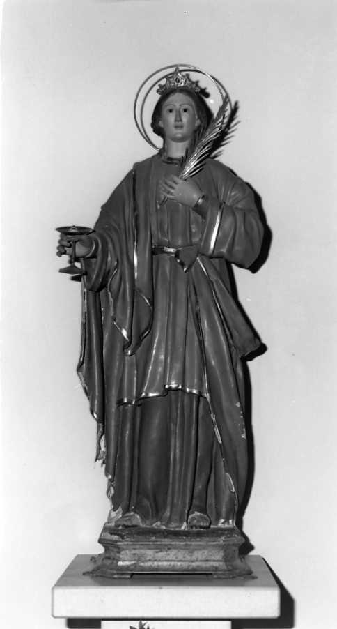 Santa Lucia (statua) - bottega campana (sec. XIX)