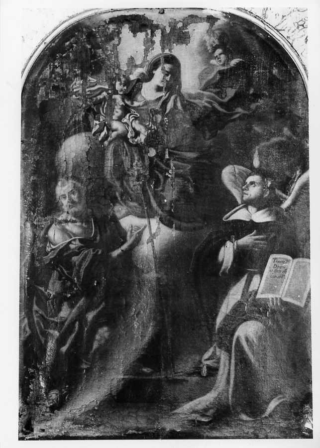 Madonna con Bambino e Santi (dipinto) - ambito campano (seconda metà sec. XVIII)