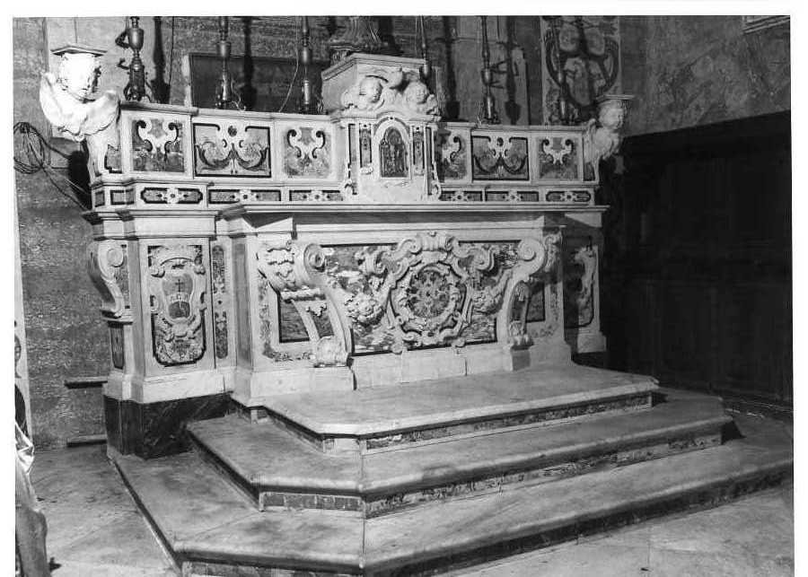 altare maggiore - bottega campana (seconda metà sec. XIX)