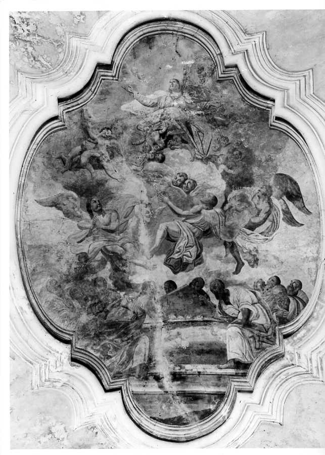assunzione della Madonna (dipinto) di Cosenza Giovanni (sec. XVIII)