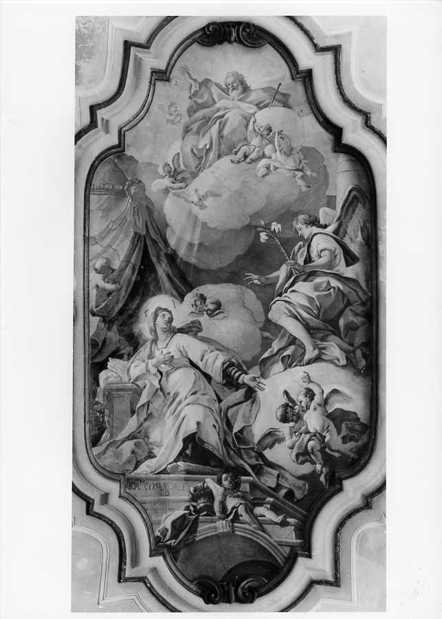 Annunciazione (dipinto) di Cosenza Giovanni (sec. XVIII)