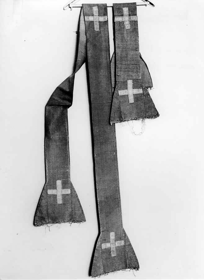 stola, serie - manifattura campana (inizio sec. XVIII)