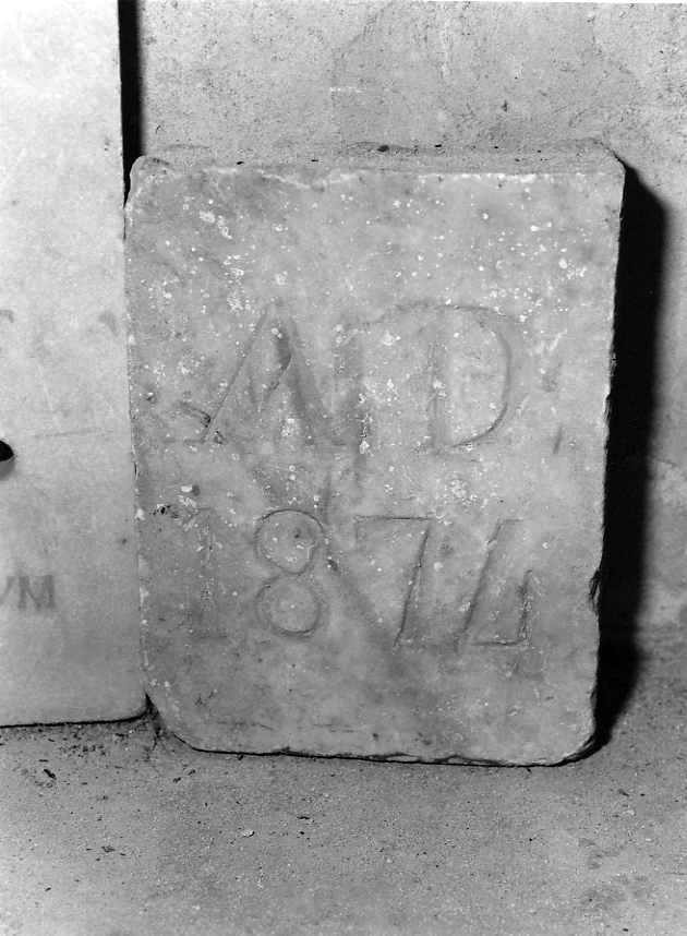 lapide - bottega campana (sec. XIX)