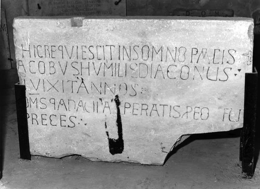 lapide - bottega campana (sec. XVII)