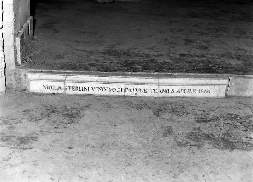 lapide - bottega campana (sec. XIX)