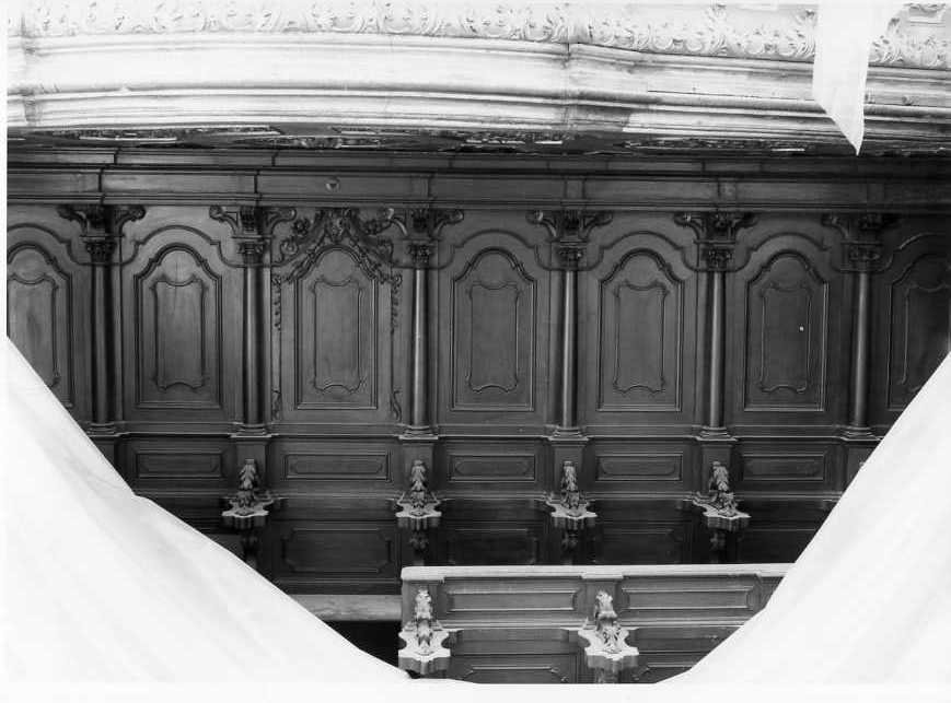 stalli del coro - bottega campana (seconda metà sec. XVIII)