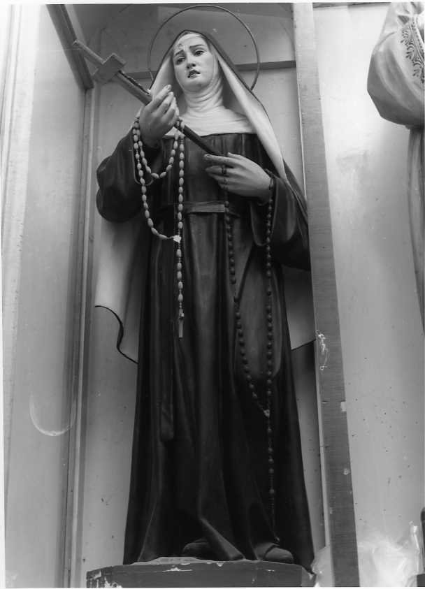 Santa Rita da Cascia (statua) - bottega campana (prima metà sec. XX)