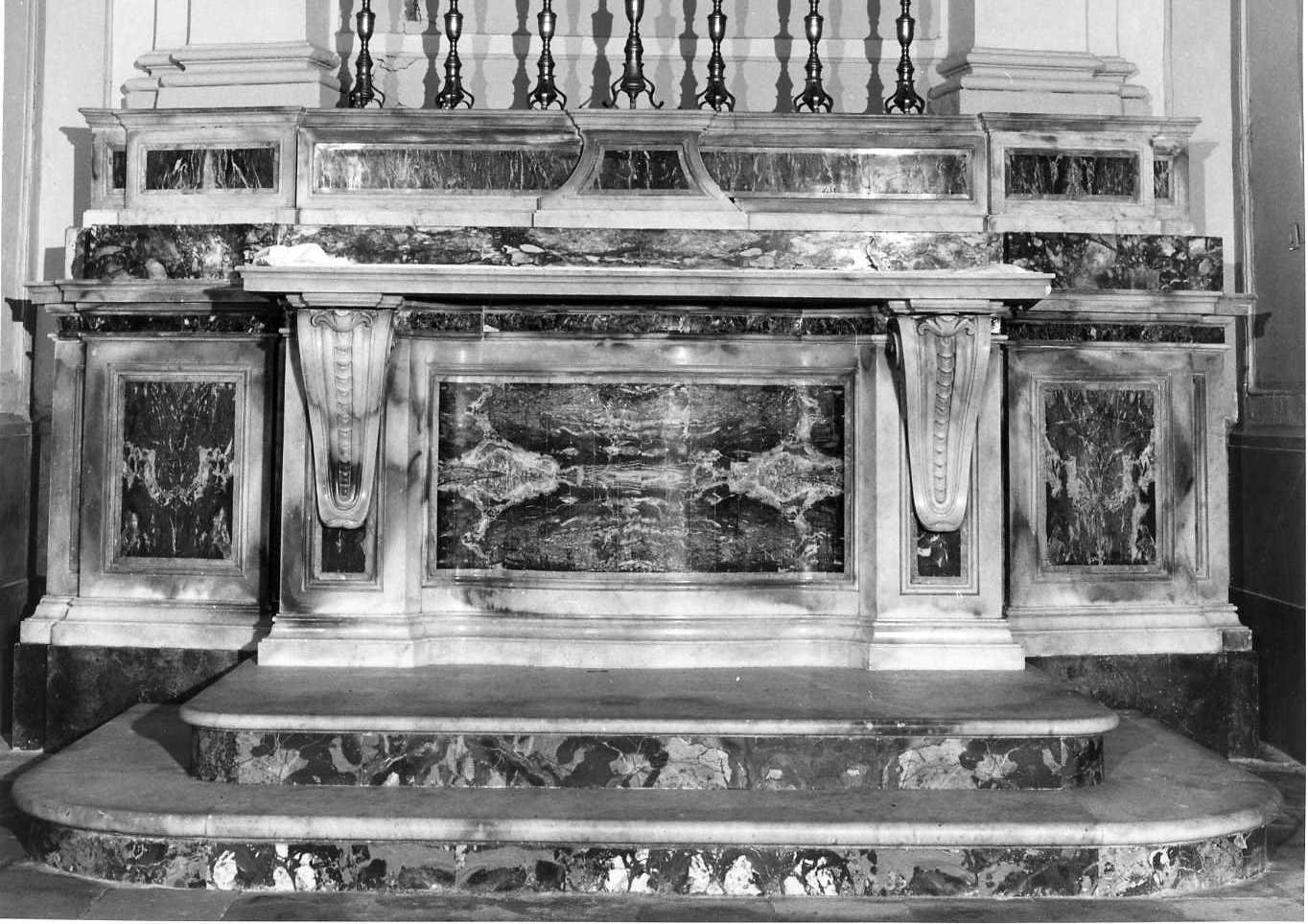 altare, serie - bottega campana (sec. XVIII)