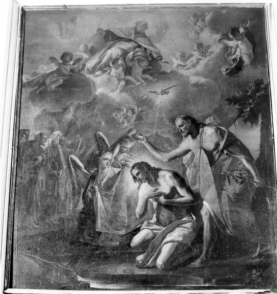 battesimo di Cristo (dipinto) di Peccheneda Nicola (ultimo quarto sec. XVIII)