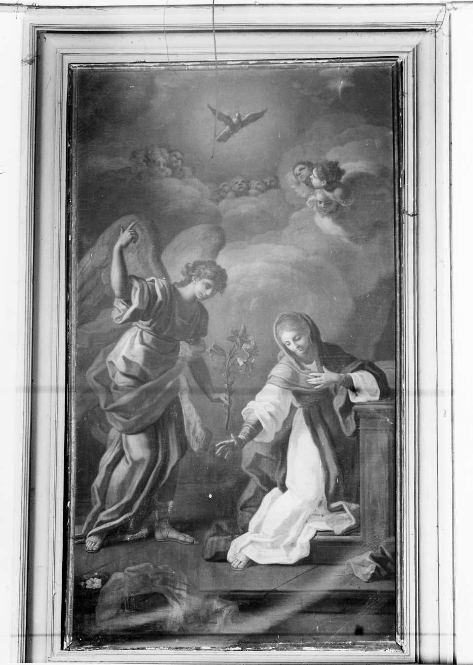 Annunciazione (dipinto) di Starace Franchis Gerolamo (sec. XVIII)