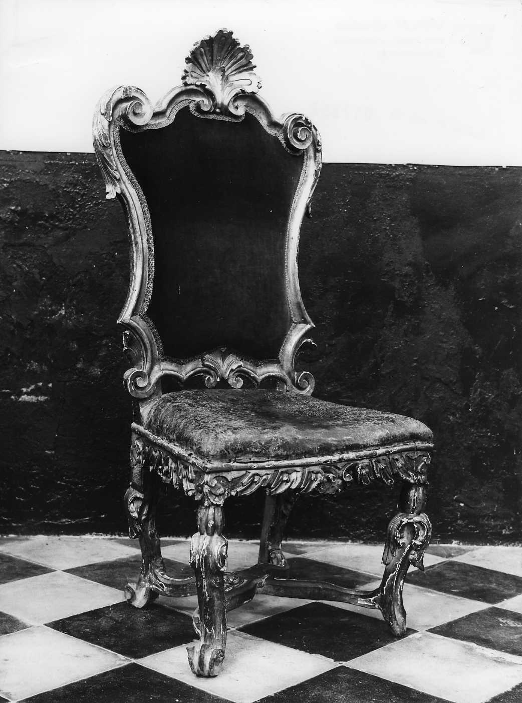 sedia - bottega napoletana (sec. XVII)