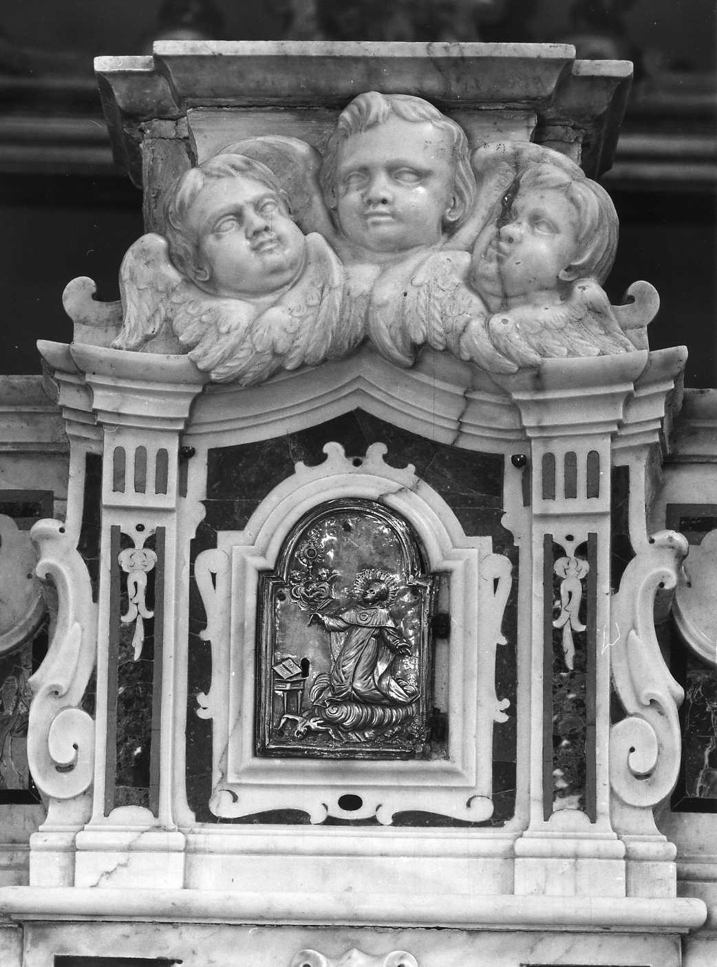 sportello di tabernacolo - bottega campana (sec. XVII)