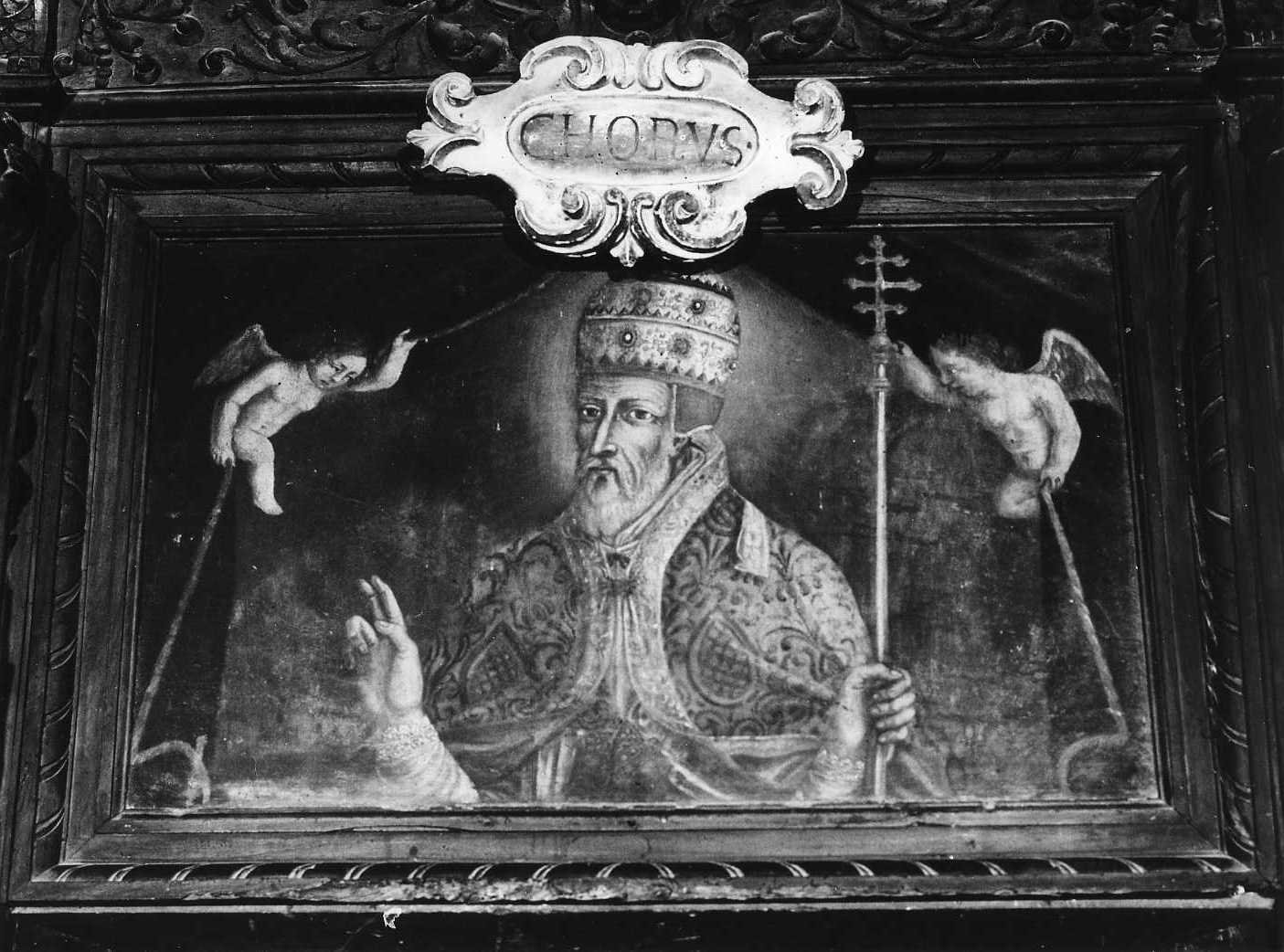 figura maschile (dipinto) - ambito napoletano (sec. XVI)