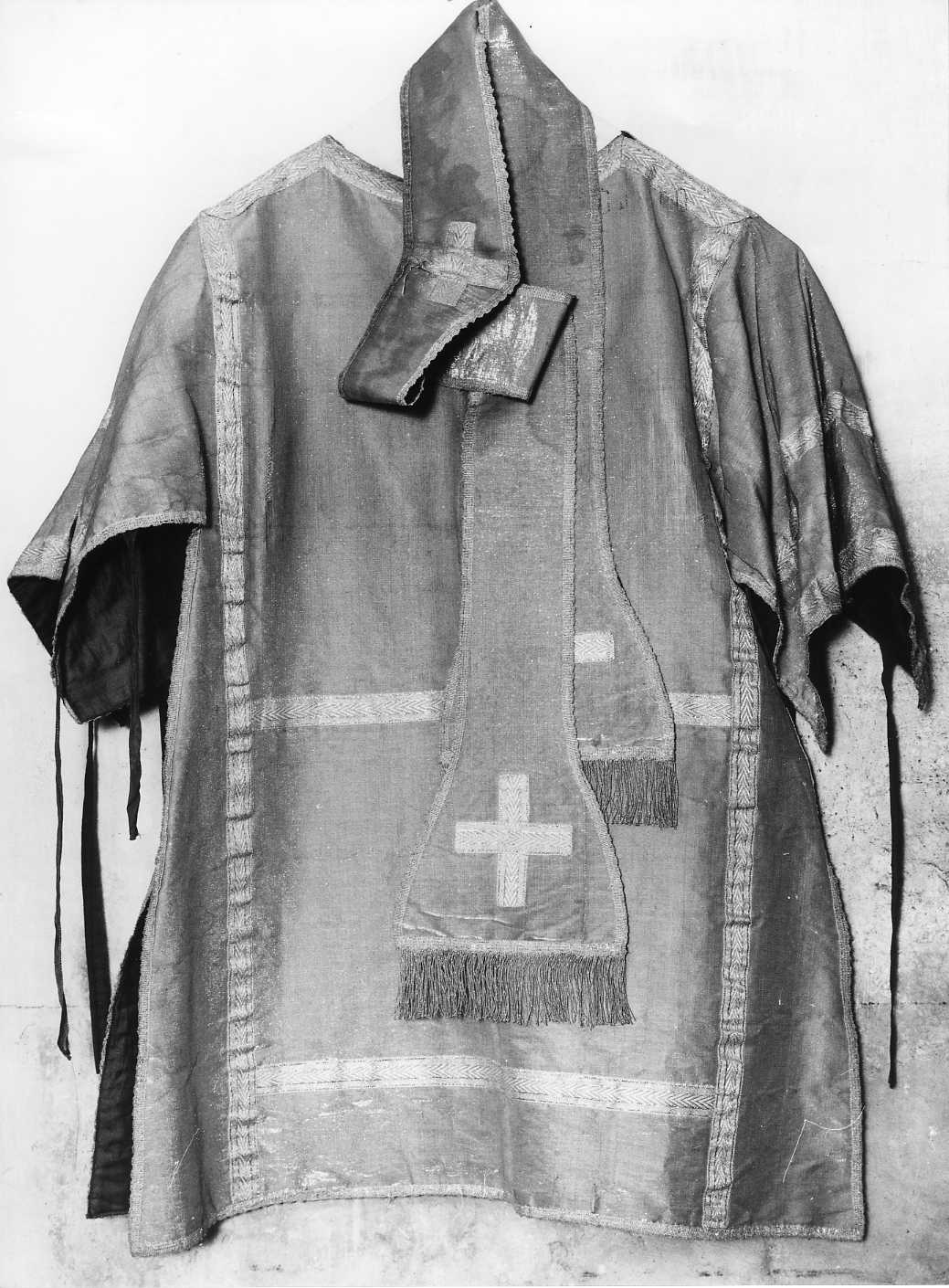 paramento liturgico, insieme - manifattura campana (sec. XVIII)