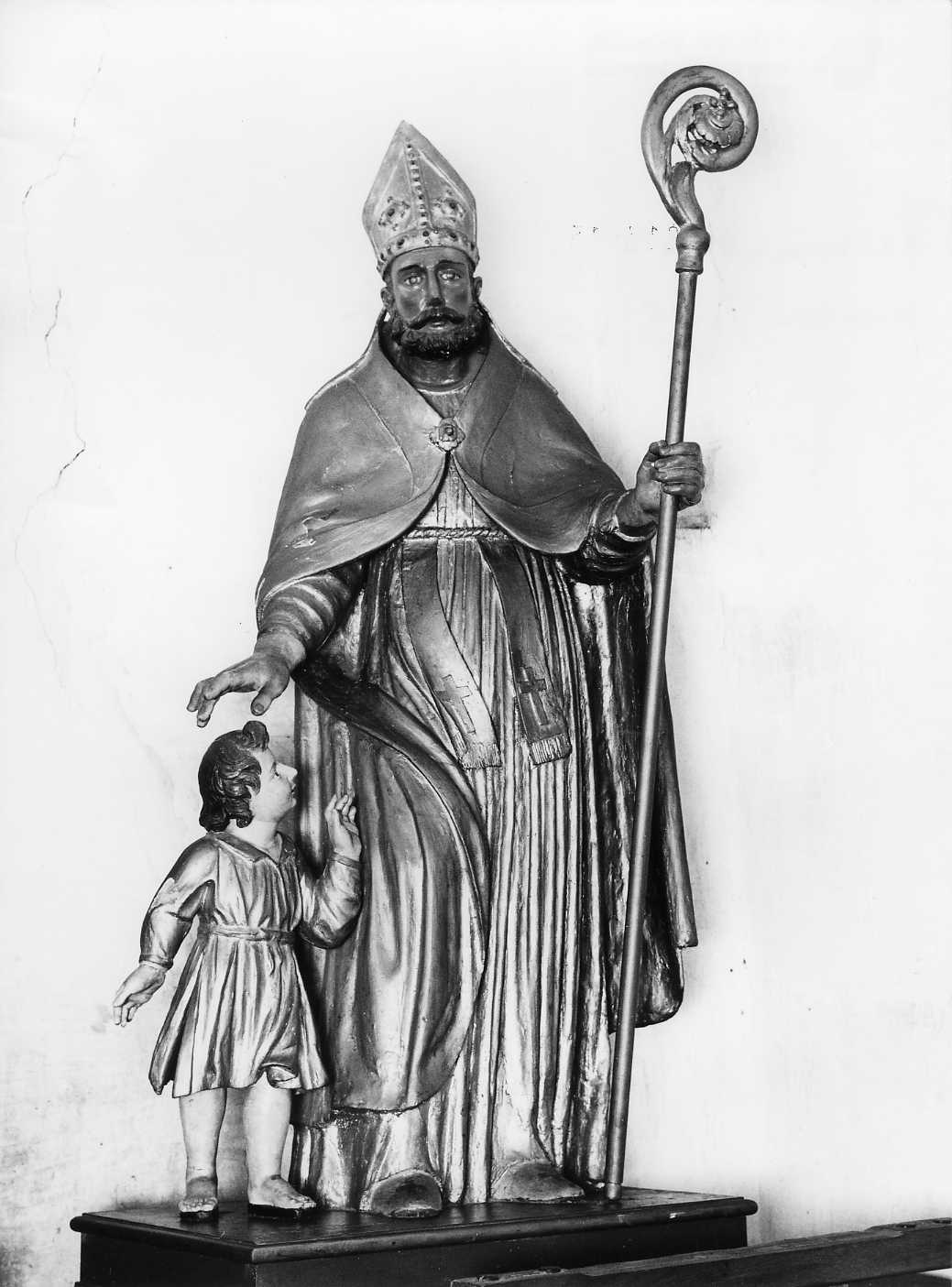 San Biagio (gruppo scultoreo) - bottega campana (secc. XVI/ XVII)