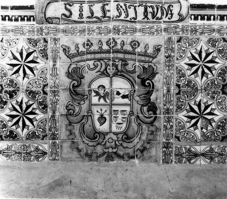 pavimento a mattonelle - bottega campana (sec. XIX)