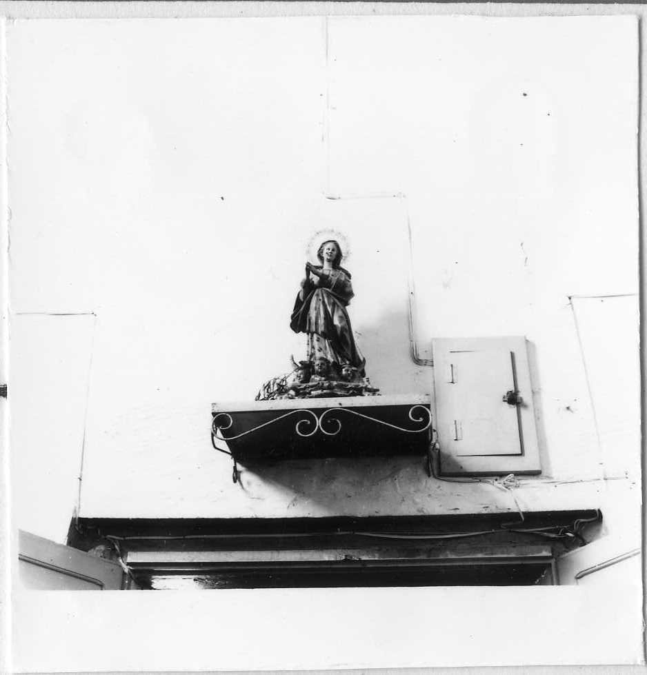 Madonna Immacolata (statuetta) - bottega campana (sec. XIX)