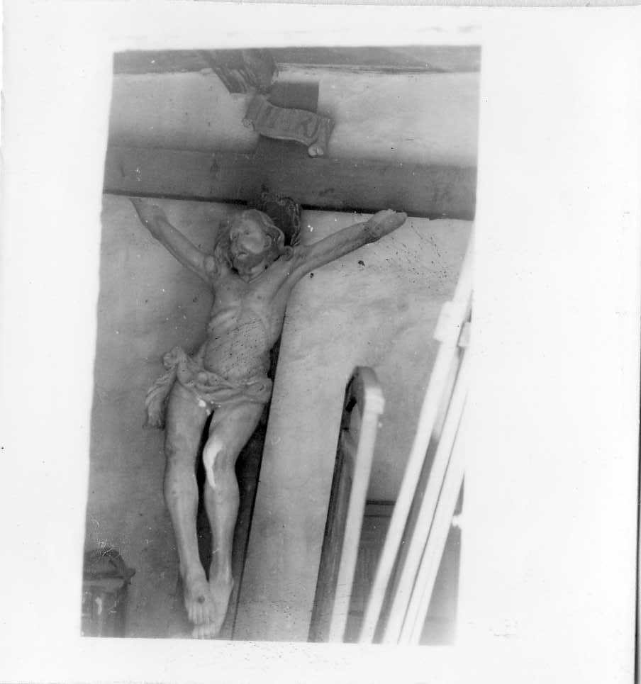 Cristo crocifisso (scultura) - bottega campana (sec. XIX)