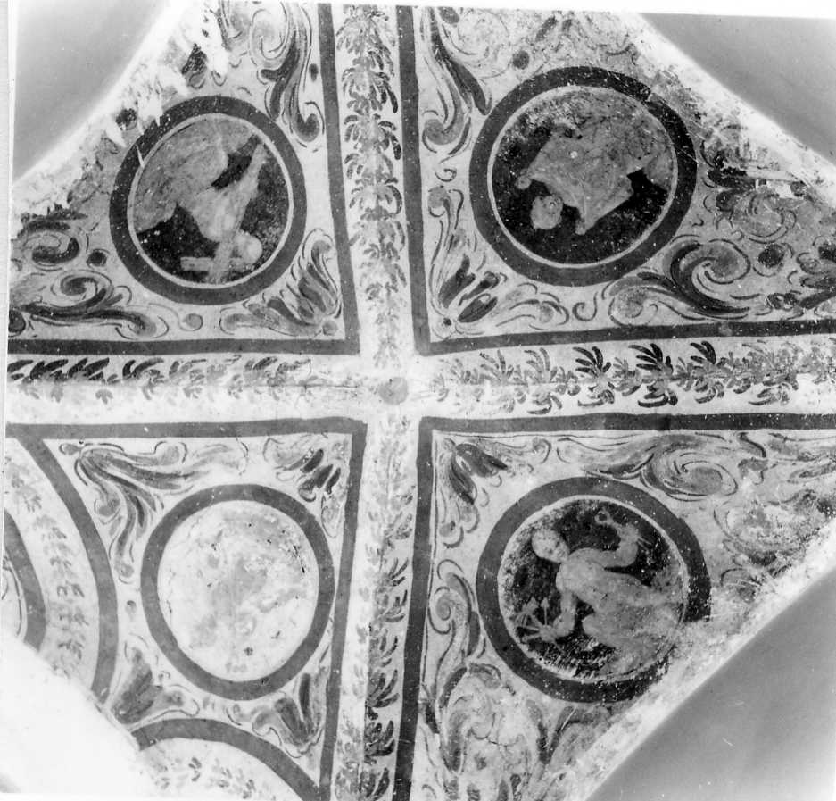 decorazione pittorica - ambito campano (sec. XV)