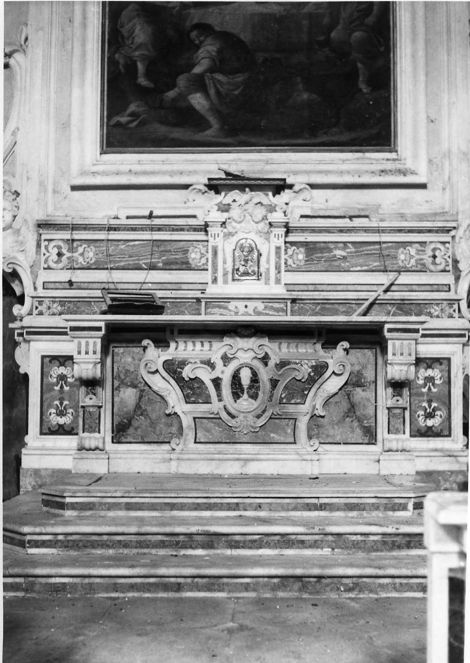 altare maggiore - bottega campana (sec. XVIII)