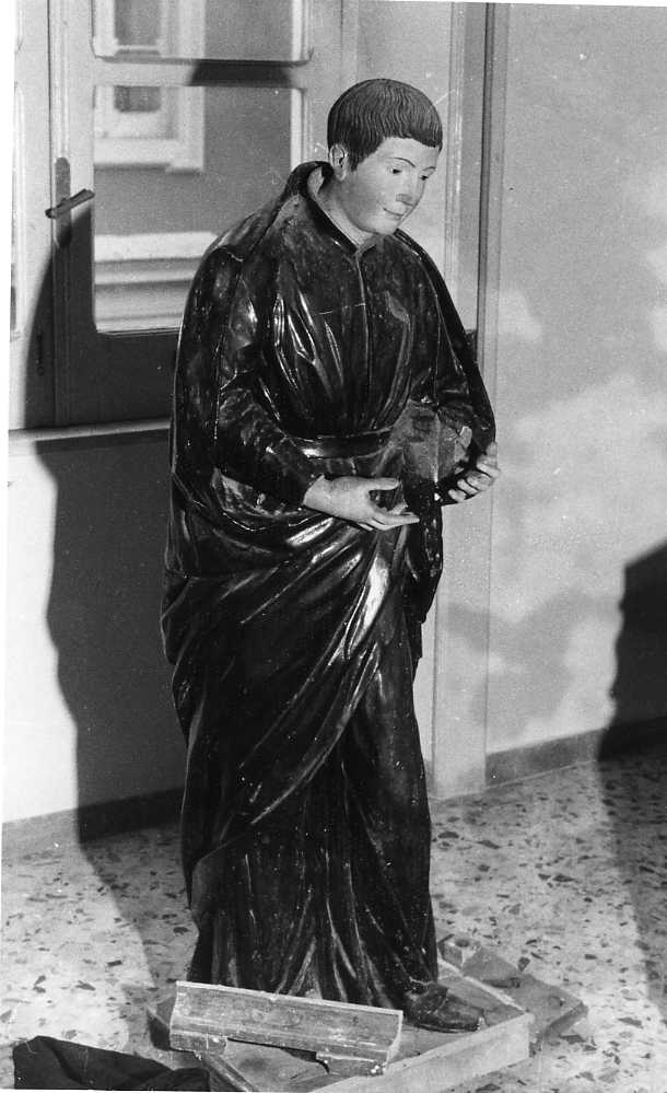 San Stanislao Kostka (statua) - bottega campana (fine/inizio secc. XVIII/ XIX)