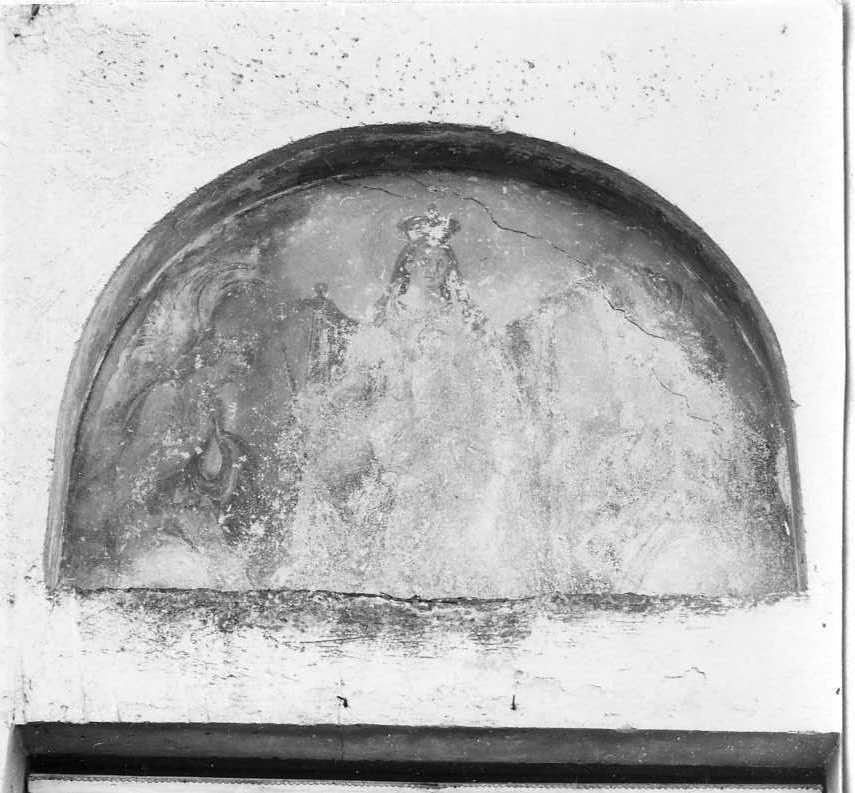 Madonna in trono con Bambino (dipinto) - ambito campano (sec. XV)