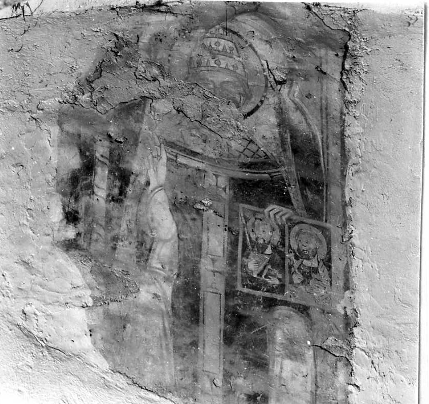 Santi (dipinto, complesso decorativo) - ambito campano (sec. XV)