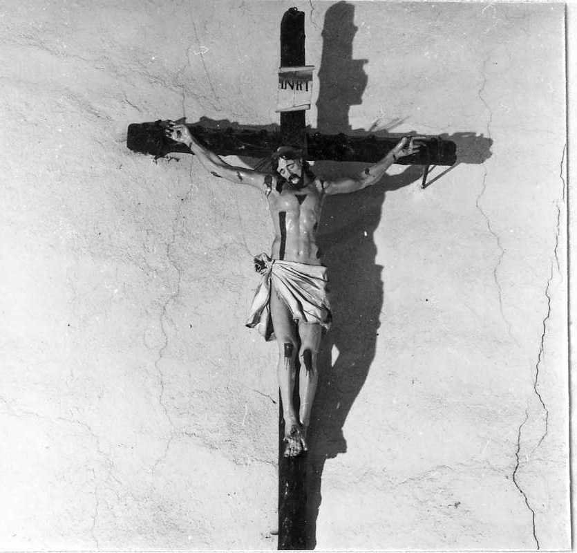 Cristo crocifisso (scultura) - bottega campana (sec. XIX)