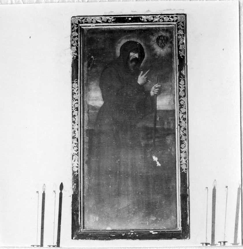 San Francesco di Paola (dipinto) di Stanzione Massimo (sec. XVII)