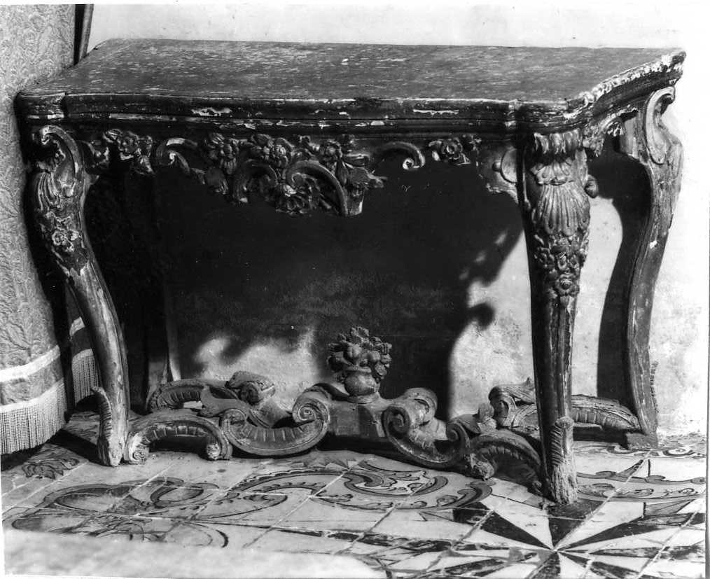 tavolo - bottega campana (seconda metà sec. XVIII)