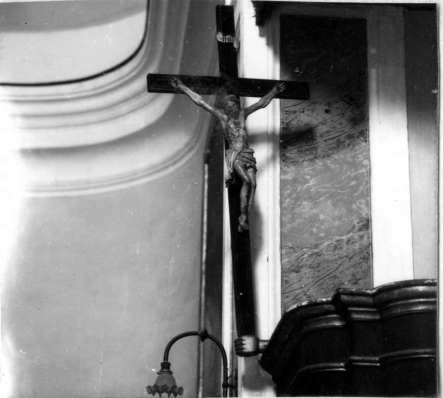 Cristo crocifisso (crocifisso) - bottega campana (inizio sec. XIX)