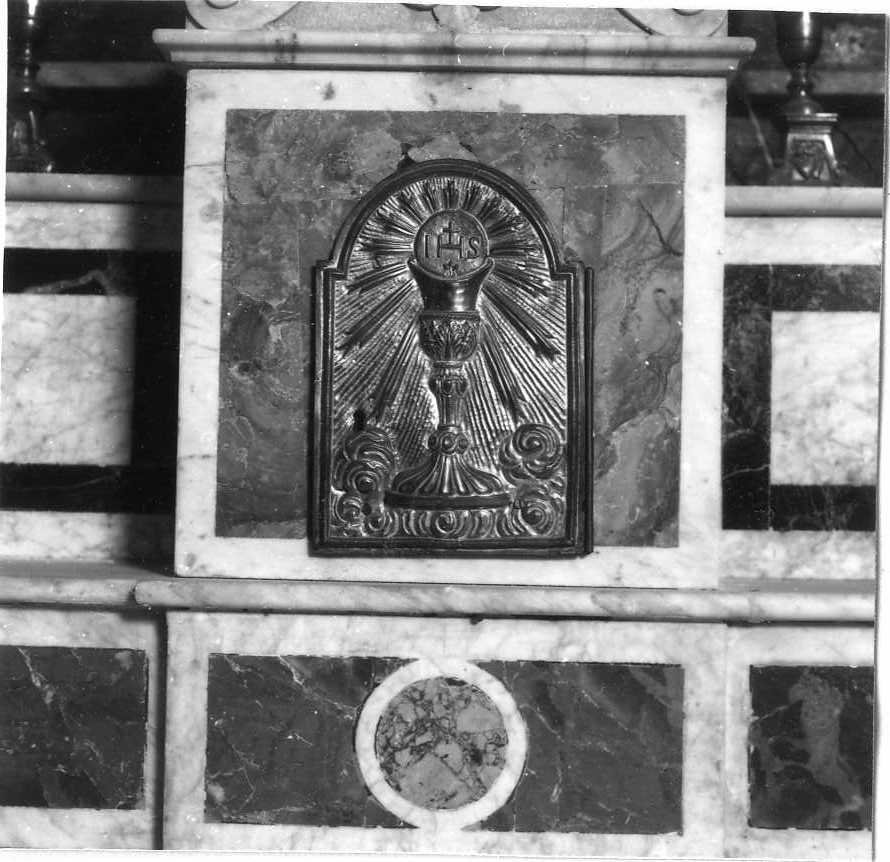 sportello di tabernacolo - bottega campana (fine sec. XIX)