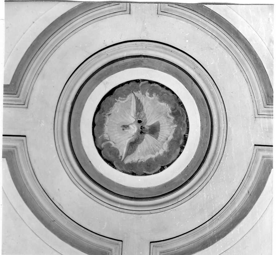 colomba dello Spirito Santo (dipinto) - bottega campana (fine/inizio secc. XIX/ XX)