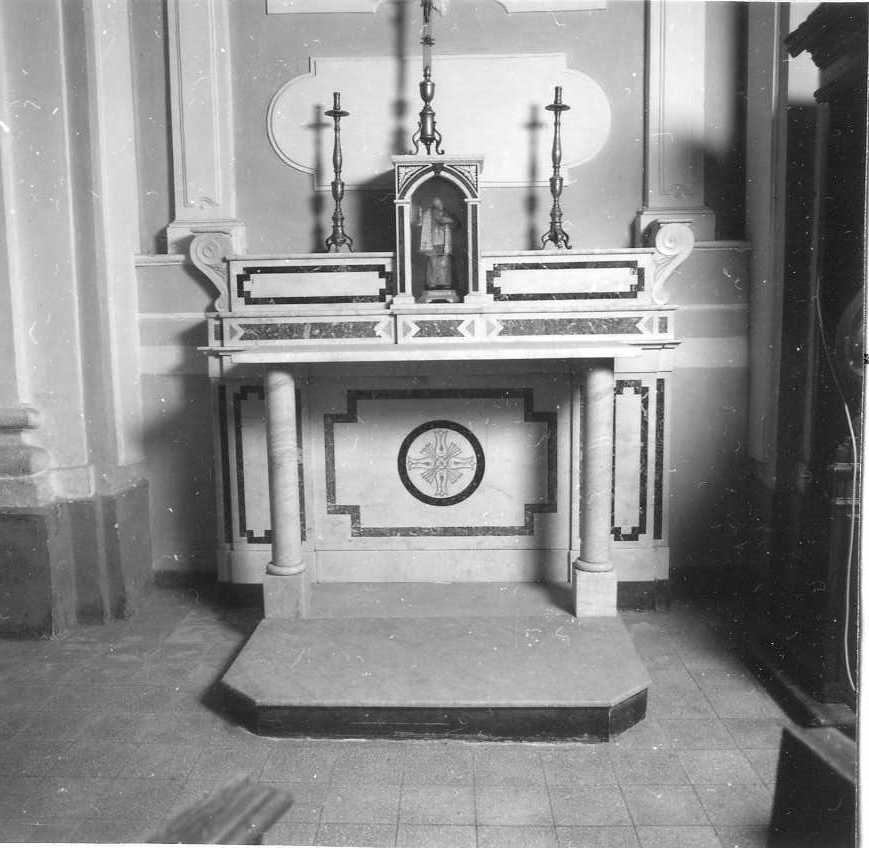 altare - bottega campana (inizio sec. XIX)