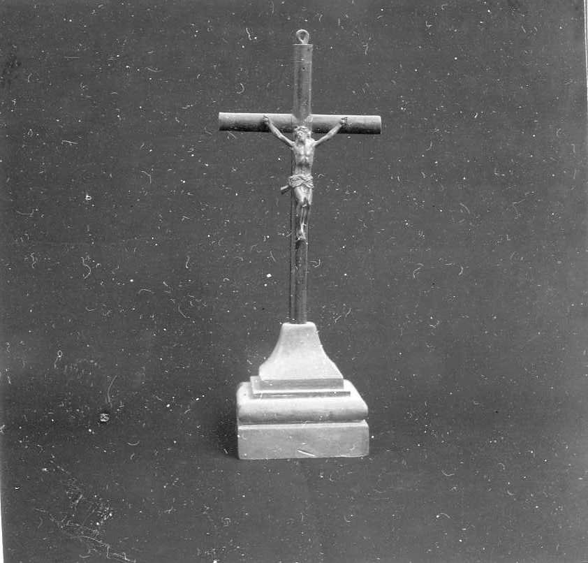 Cristo crocifisso (crocifisso) - bottega campana (sec. XIX)