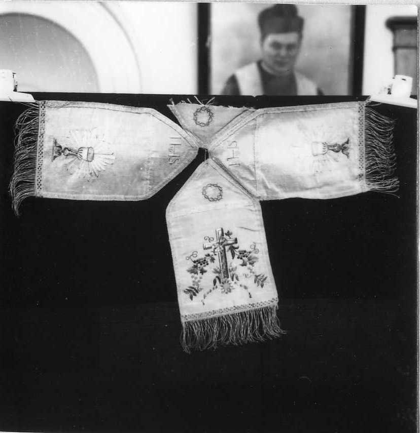 velo di calice - bottega campana (inizio sec. XX)