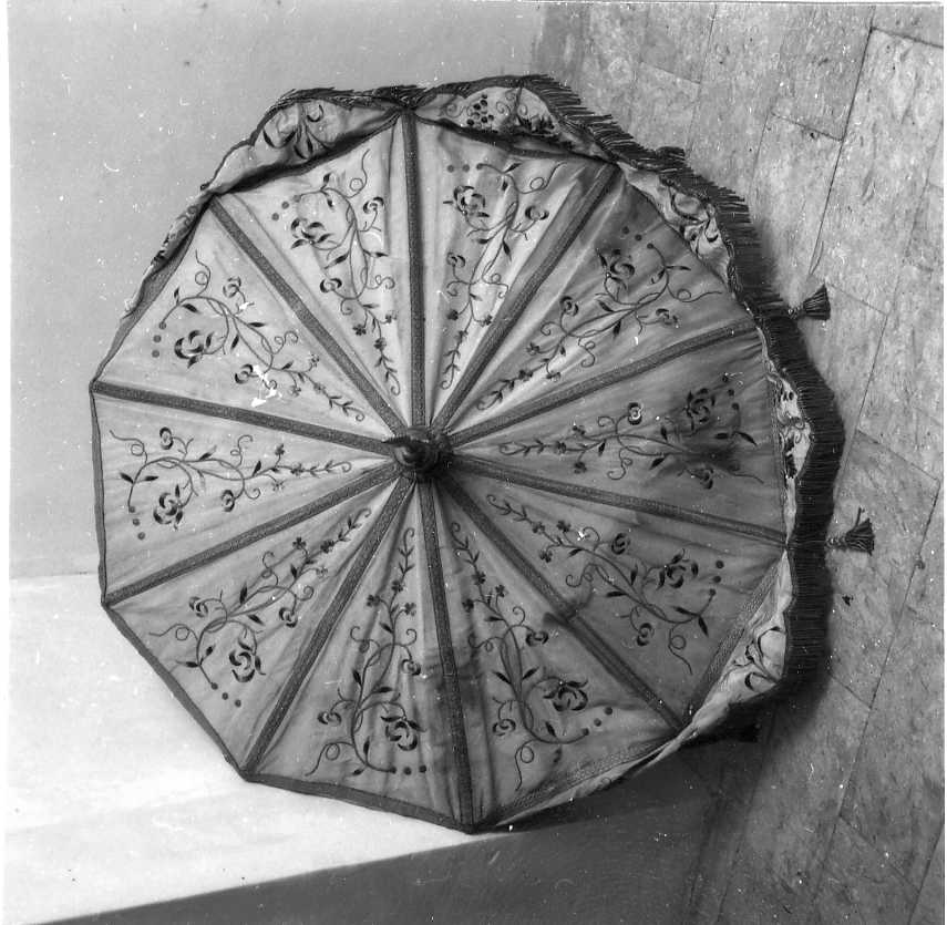 ombrellino processionale - bottega campana (fine sec. XIX)