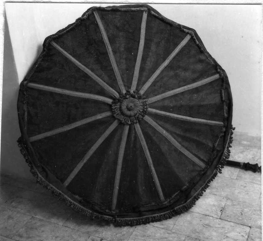 ombrellino processionale - manifattura campana (sec. XIX)