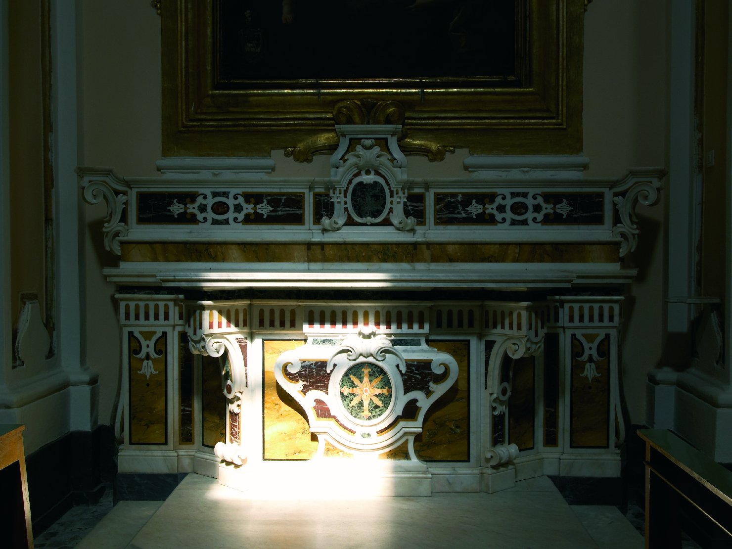 altare di Cartolano P (attribuito) (prima metà sec. XVIII)