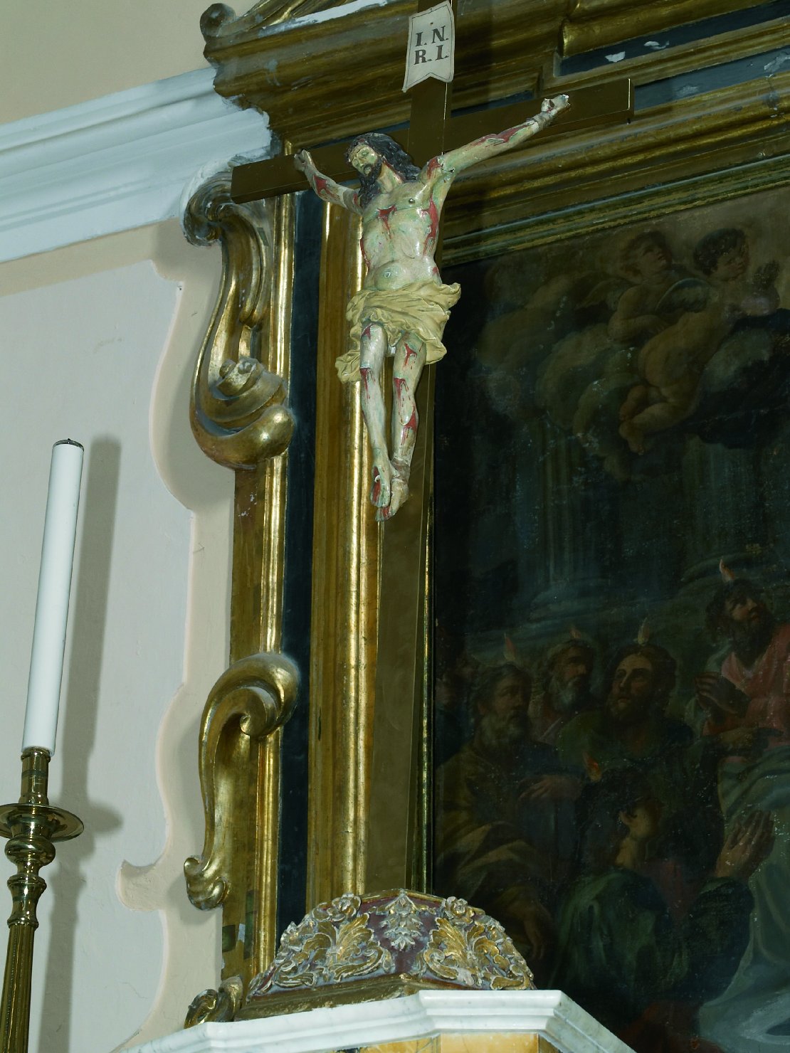 crocifisso - bottega napoletana (prima metà sec. XIX)