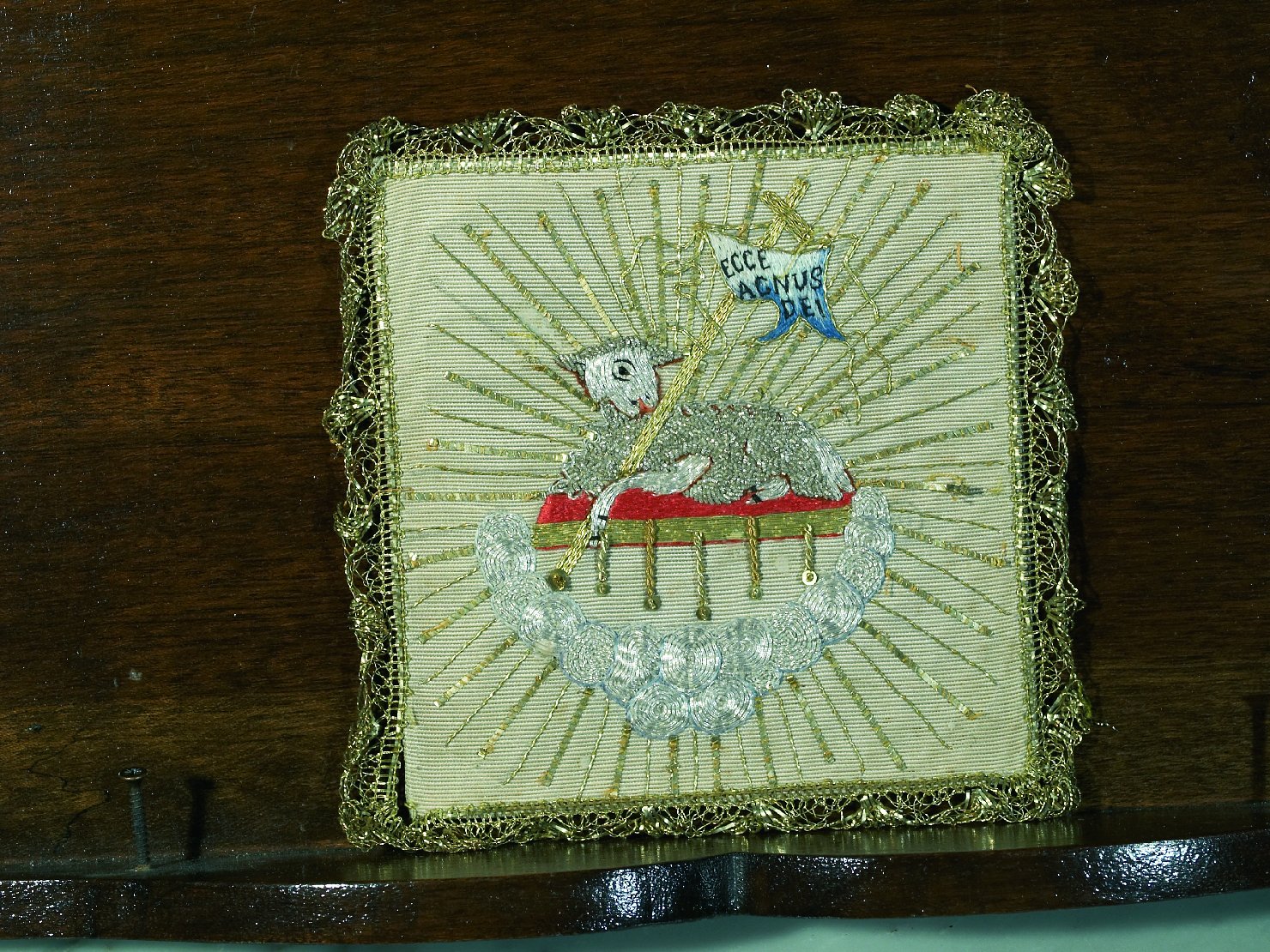 velo di calice - manifattura campana (prima metà sec. XX)