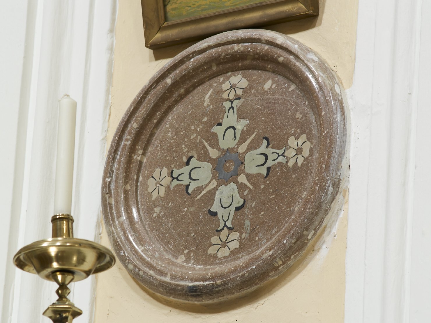 piatto - bottega campana (fine sec. XVIII)