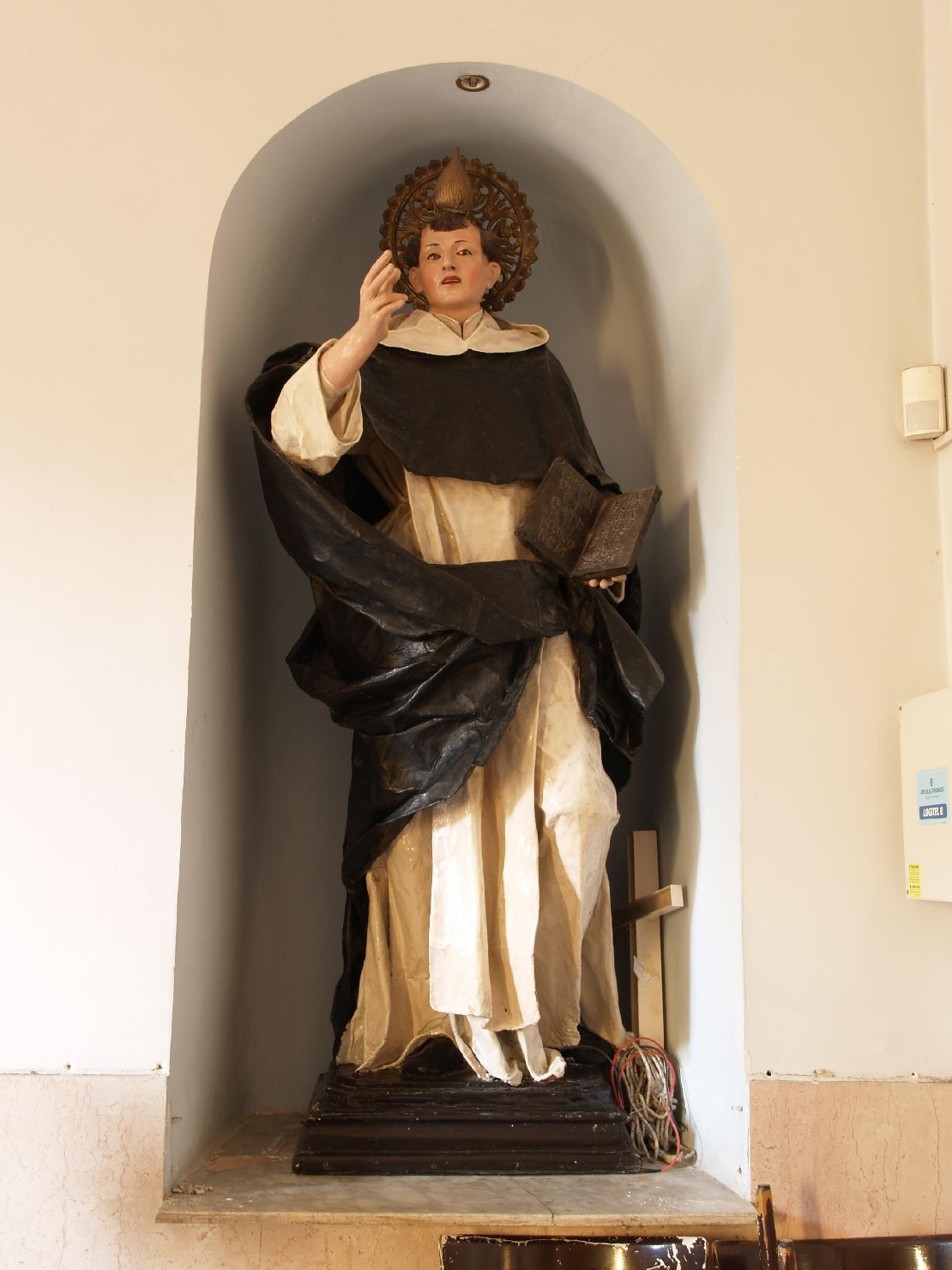 San Domenico (statua processionale) - bottega napoletana (prima metà sec. XIX)