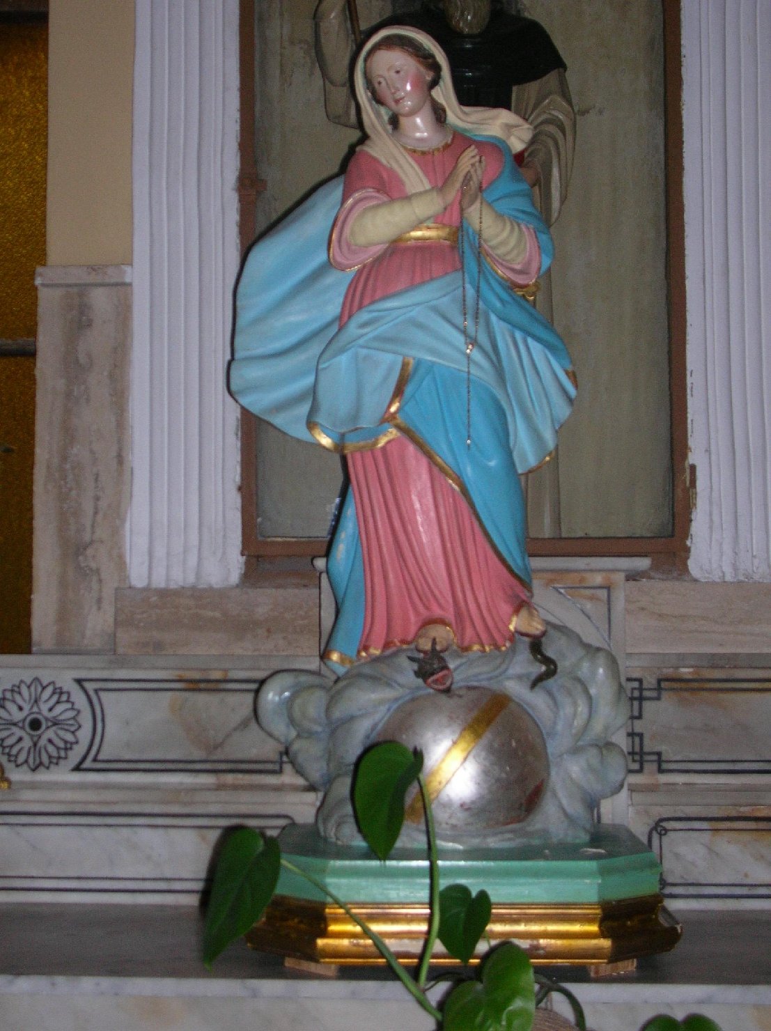 Madonna Immacolata (statua, opera isolata) - bottega napoletana (prima metà sec. XIX)