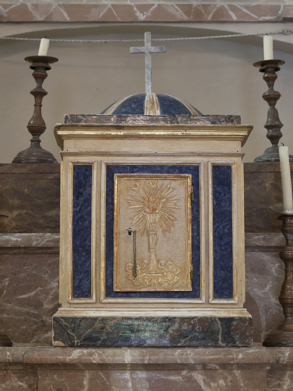 tabernacolo, opera isolata - bottega beneventana (prima metà sec. XVIII)
