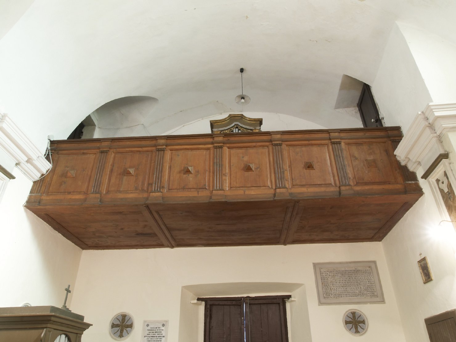 cantoria, opera isolata - bottega beneventana (prima metà sec. XIX)