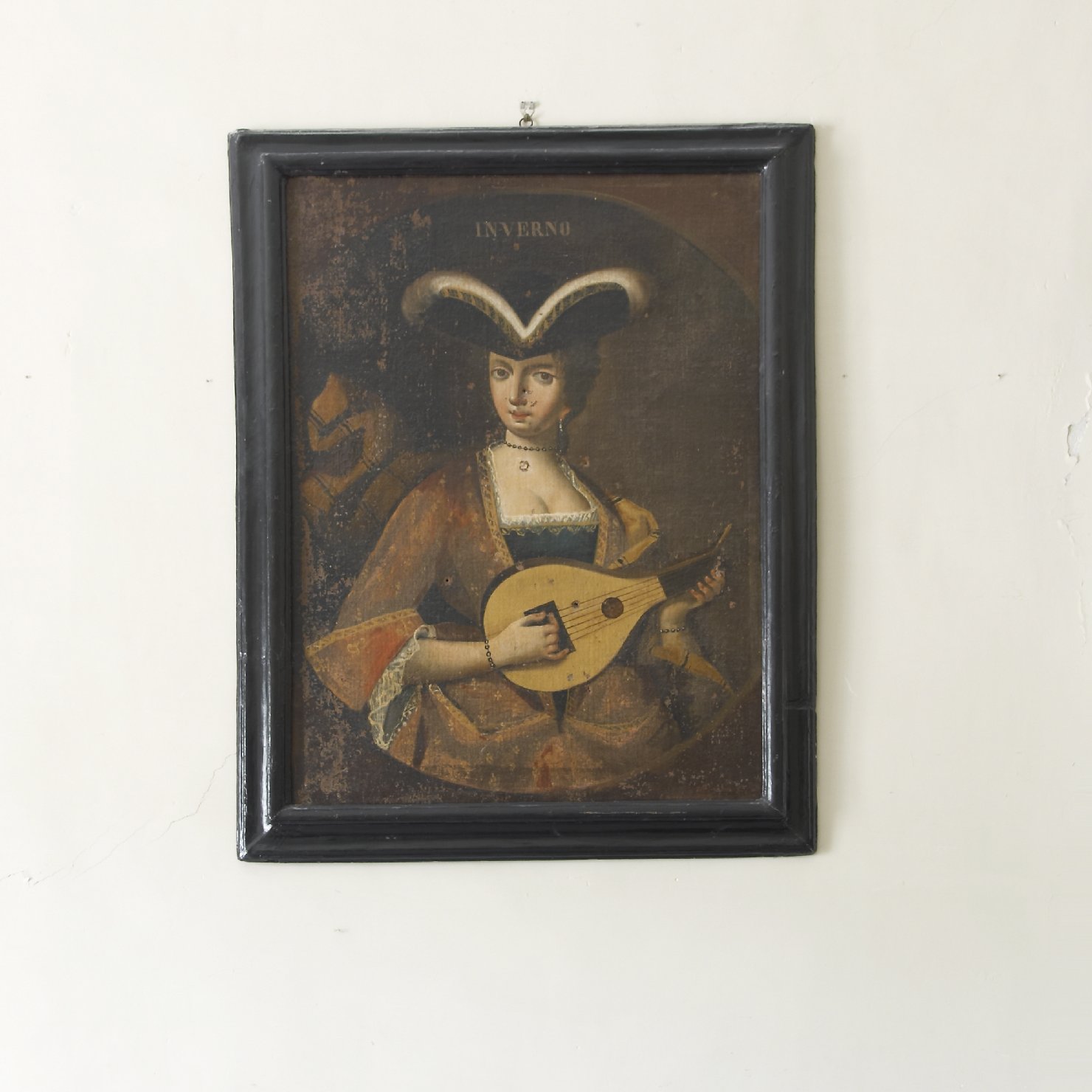 Inverno, allegoria dell'inverno (dipinto) - ambito beneventano (seconda metà sec. XVIII)