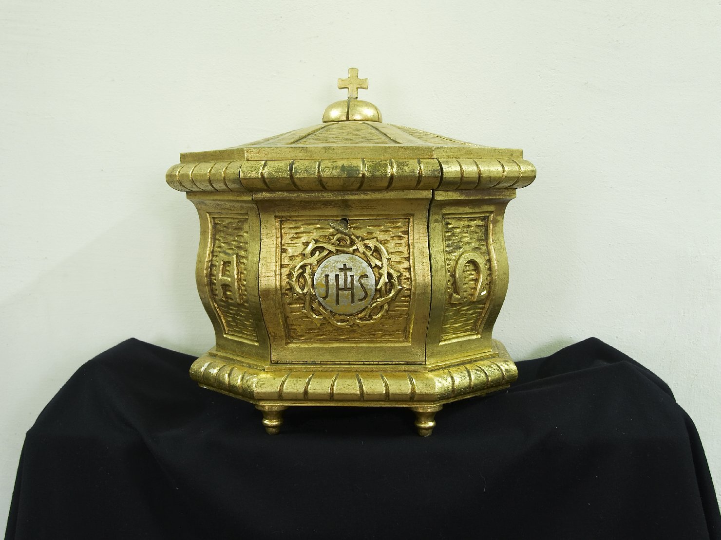 tabernacolo, opera isolata - bottega campana (seconda metà sec. XIX)