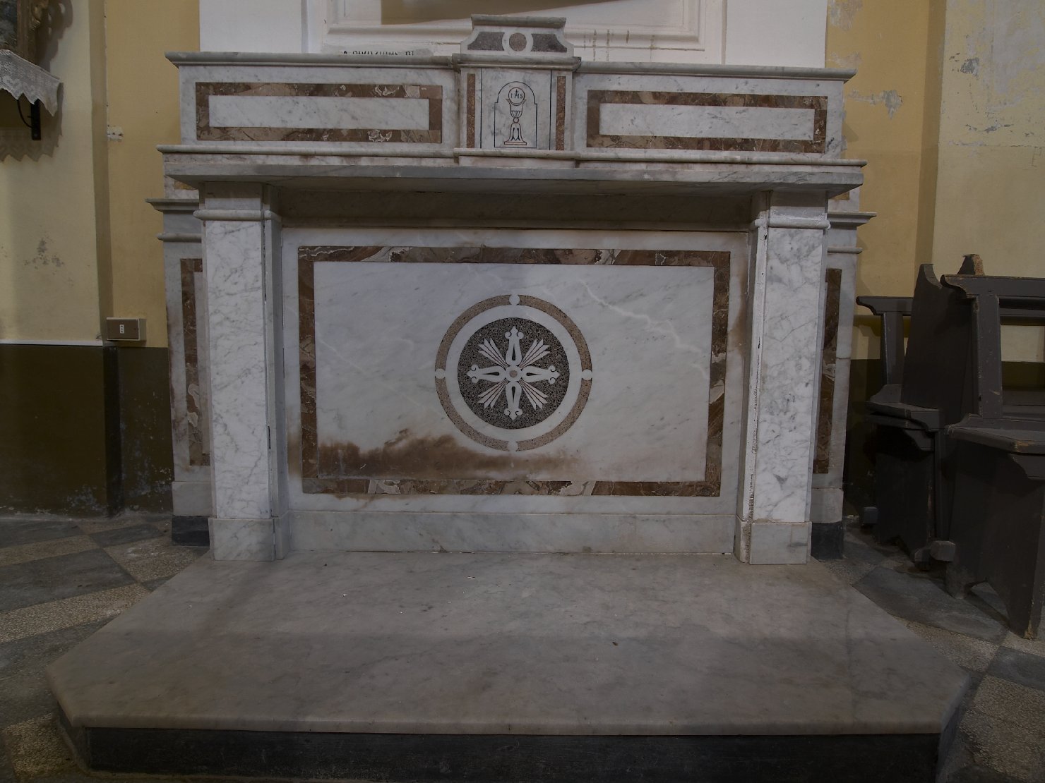 altare, opera isolata - bottega campana (fine sec. XIX)