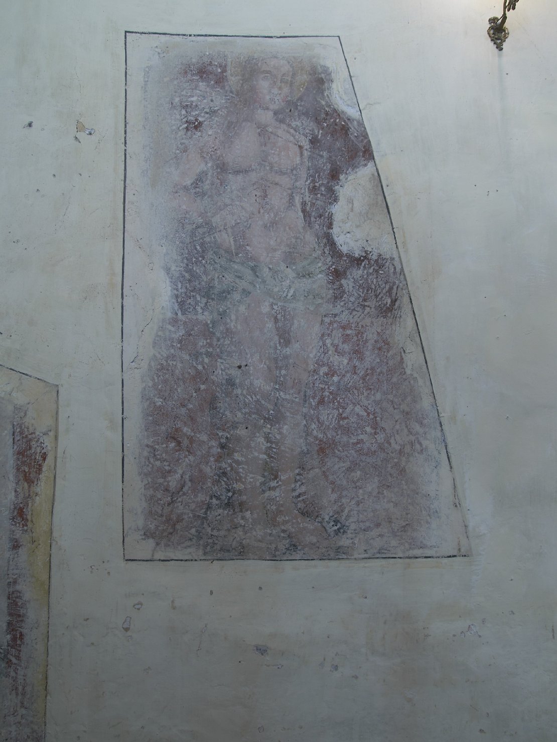 martirio di San Sebastiano (dipinto, complesso decorativo) - ambito campano (terzo quarto sec. XVI)
